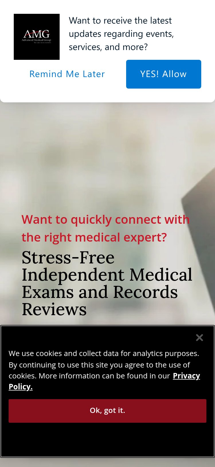 Advanced MGI Mobile View