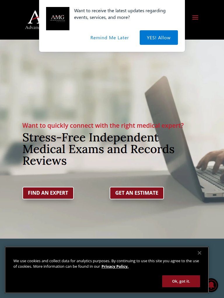 Advanced MGI Tablet View