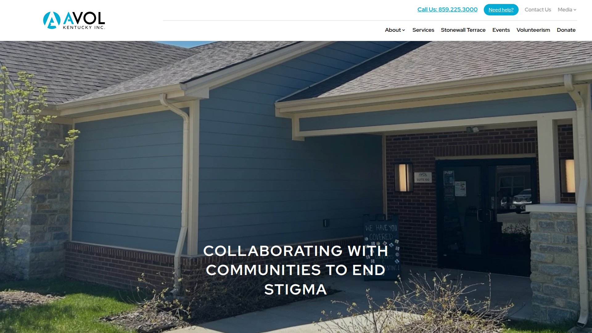 AVOL Kentucky website screenshot