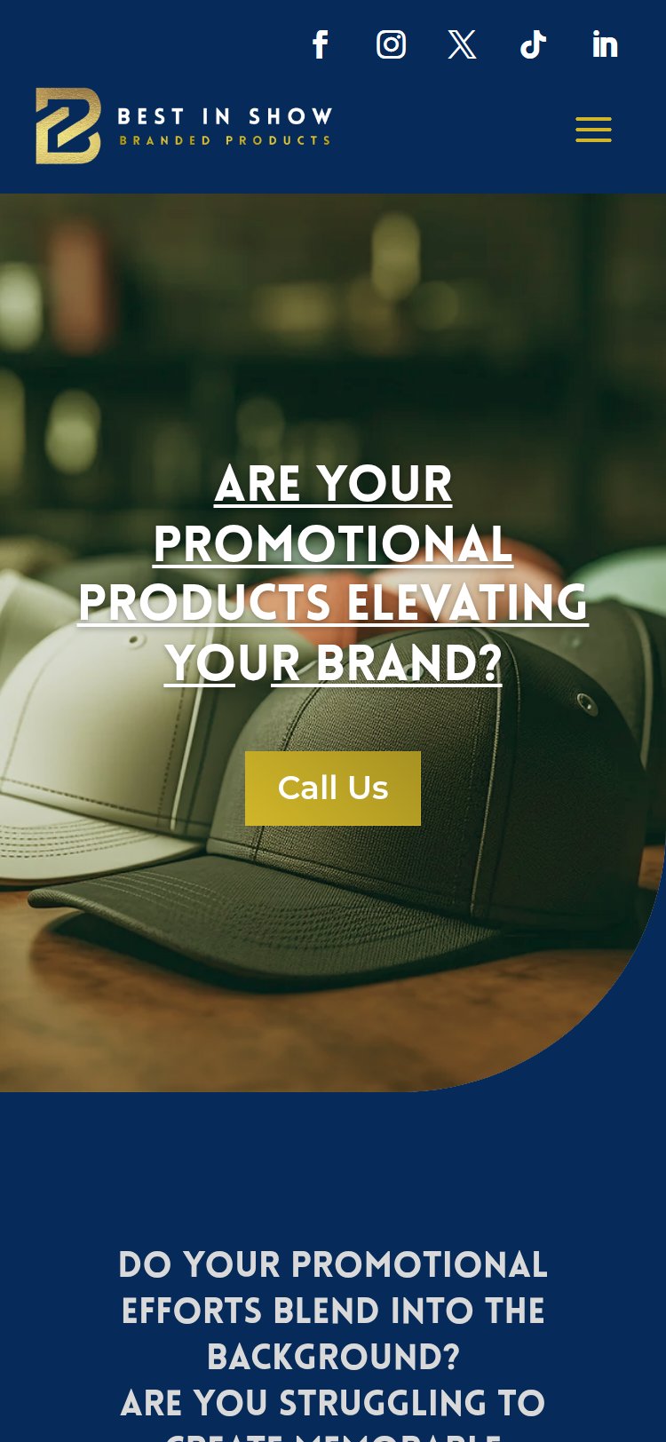 Best In Show Branded Mobile View