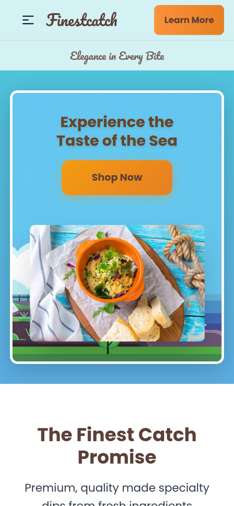 Finestcatch Mobile View