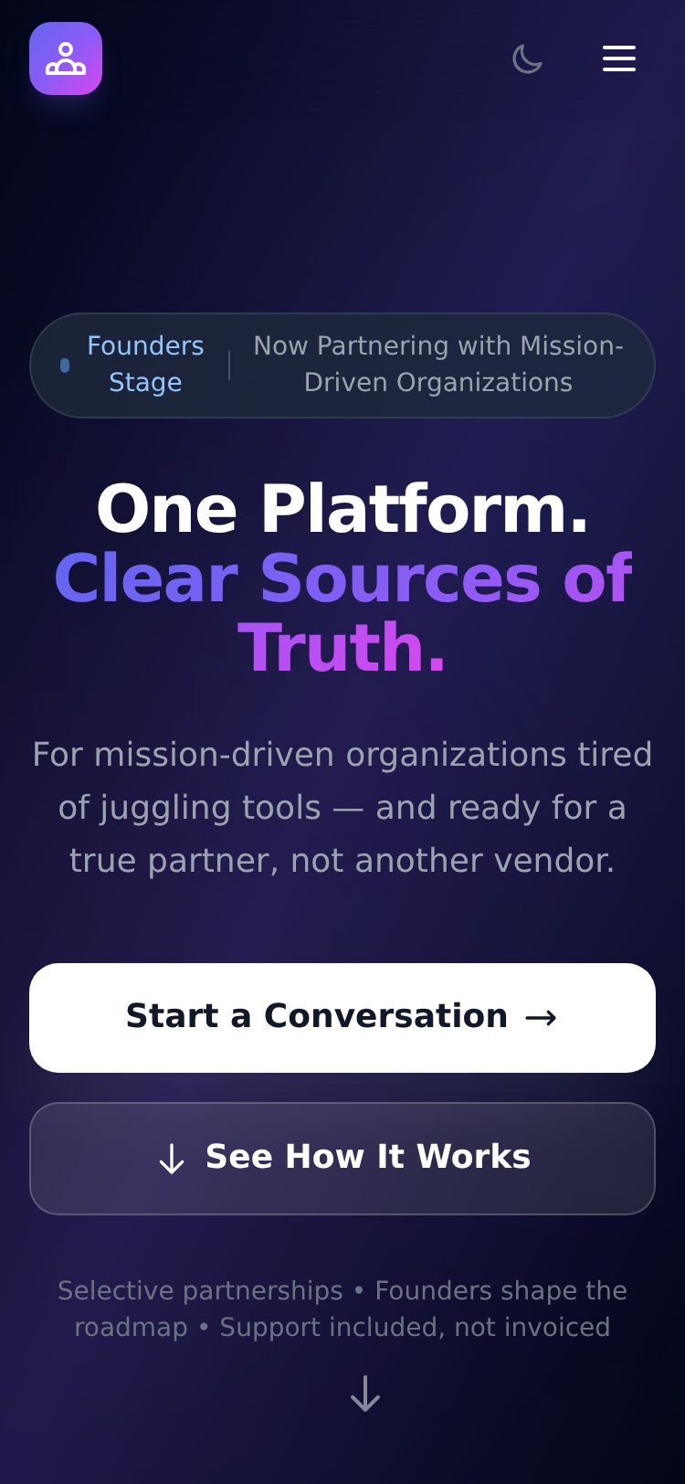 MembersOnly Mobile View
