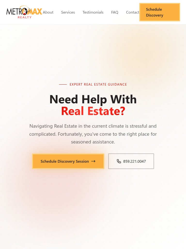 Need Help With Real Estate Tablet View